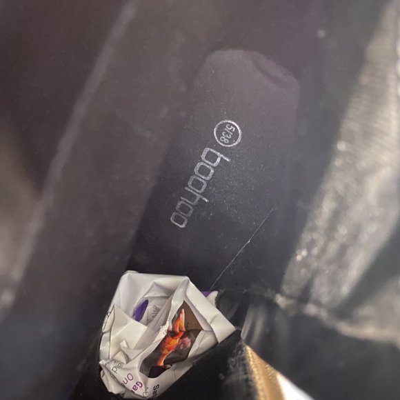 Boohoo Snakeskin Boots - Picture 7 of 8